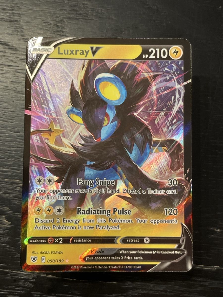 Pokémon Sammelbilder & Trading cards: Pokemon Luxray V 050/189 astral holo – Gebraucht aus Hugelshofen von Suimosa