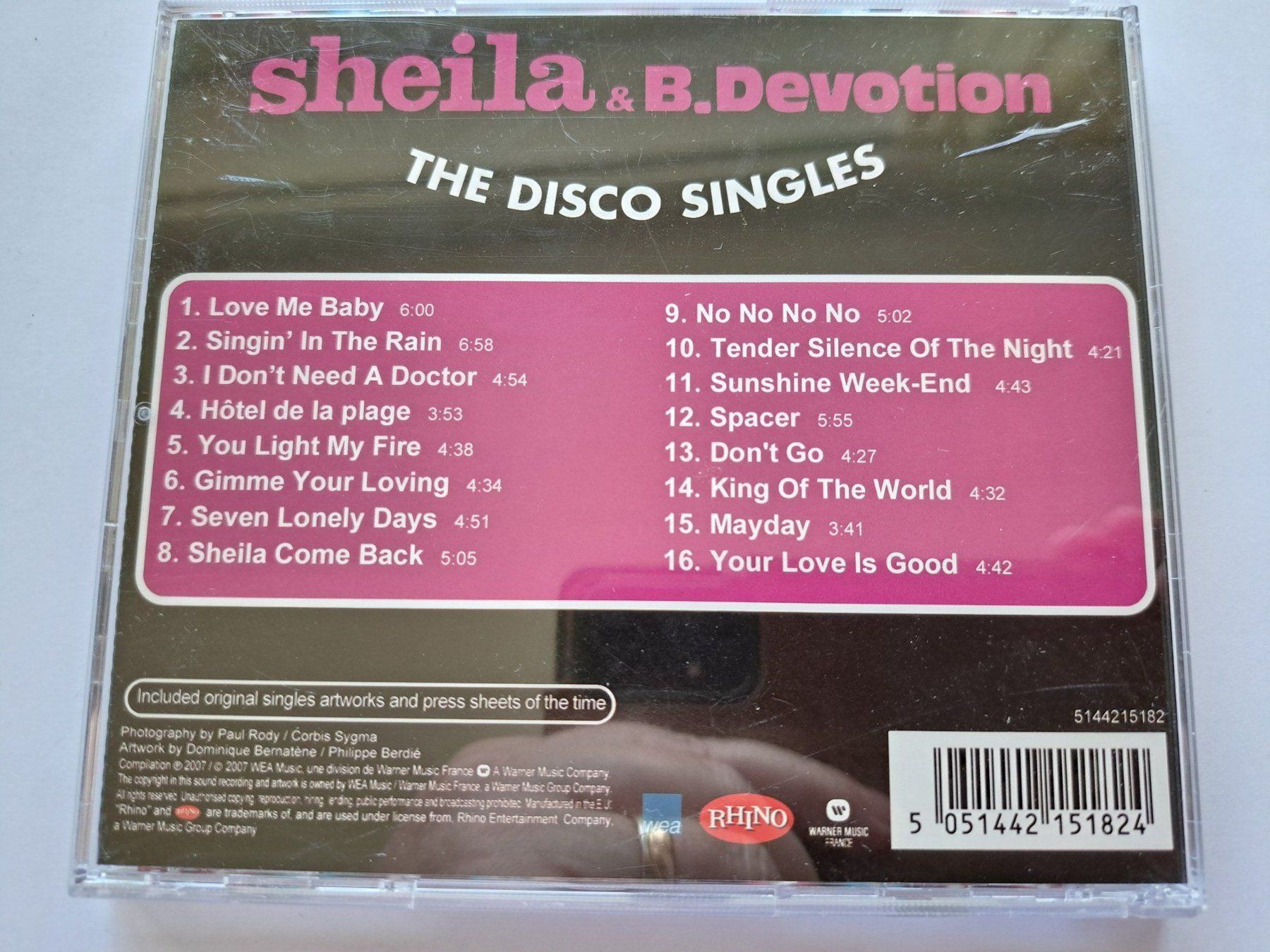 CD: Cd Sheila & B. Devotion - Les singles disco – Usato da Pully venduto da bro_n52j 2
