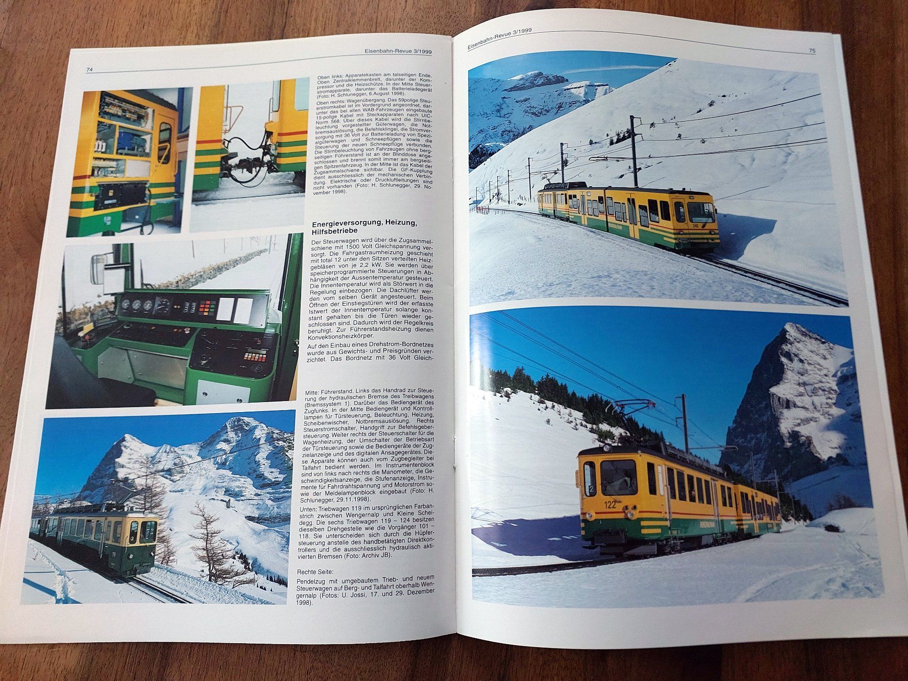 Riviste & Magazine: Stadler - Wengernalpbahn BDt 241-244 – Usato da Schönenwerd venduto da Steidi 4
