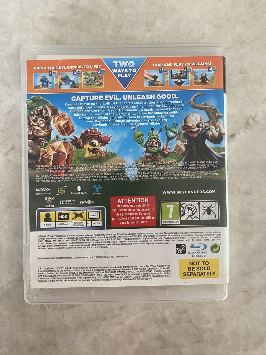 Spiele: Jeu PS3 Skylanders Trap Team bon état – Gebraucht aus Gland von Fanfan479 1