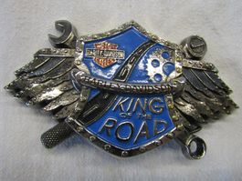 Harley - Davidson Gürtelschnalle ,,King of the Road,,  12 cm