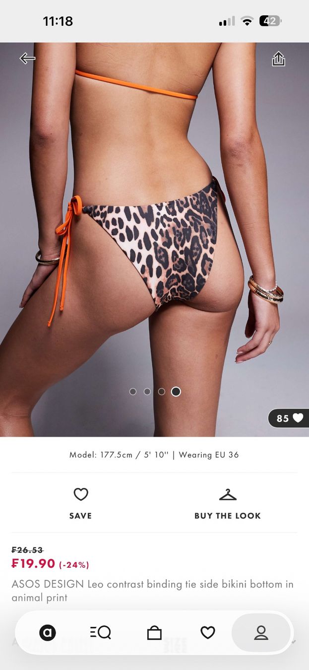Costumi da bagno & Bikini: Leoparden Bikini – Usato da Rupperswil venduto da vvaneyx 3