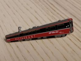 Pin's : RhB voiture-restaurant "WR 3816/17"
