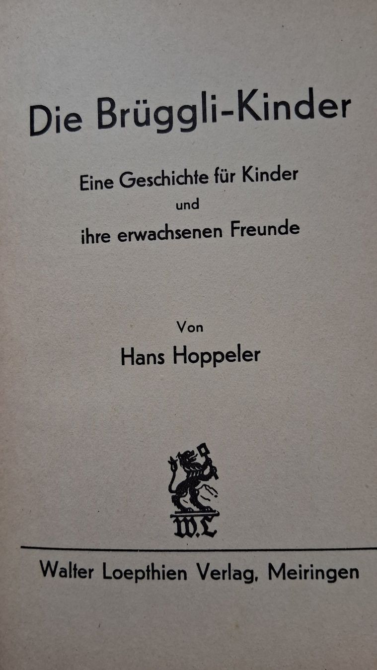 Libri: Die Brüggli Kinder – Usato da Hüntwangen venduto da Eknubel
