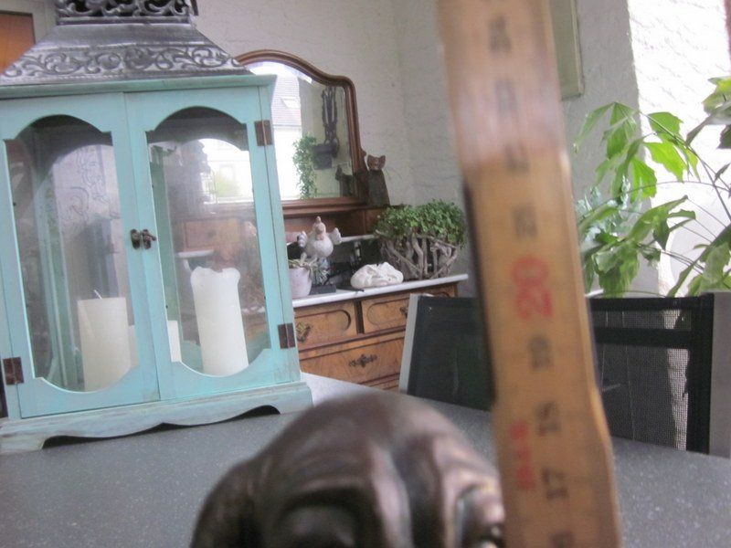 Statuette: Broncefarbiger Cocker Spaniel auf Holzsockel, Höhe 18 cm – Usato da Bischofszell venduto da raika 8
