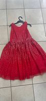 Robe rouge cerimonie fille 9/10