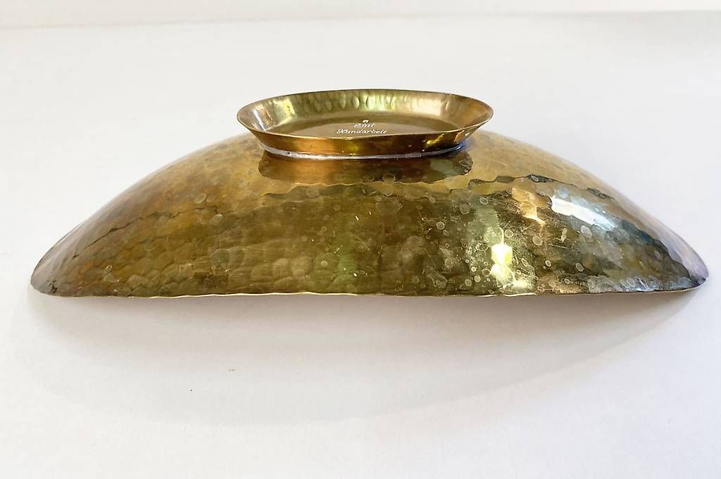Ciotole: Vintage Messing Schale Zint Handarbeit – Usato da Ballwil venduto da ClassicGallery 3