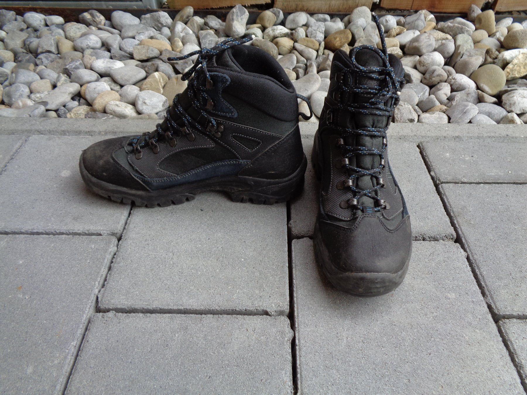 Scarpe da uomo: Weissenstein Wanderschuhe grau-blau Gr. 41 - 210866 – Usato da Küssnacht am Rigi venduto da Schuhe-Secondhand 4
