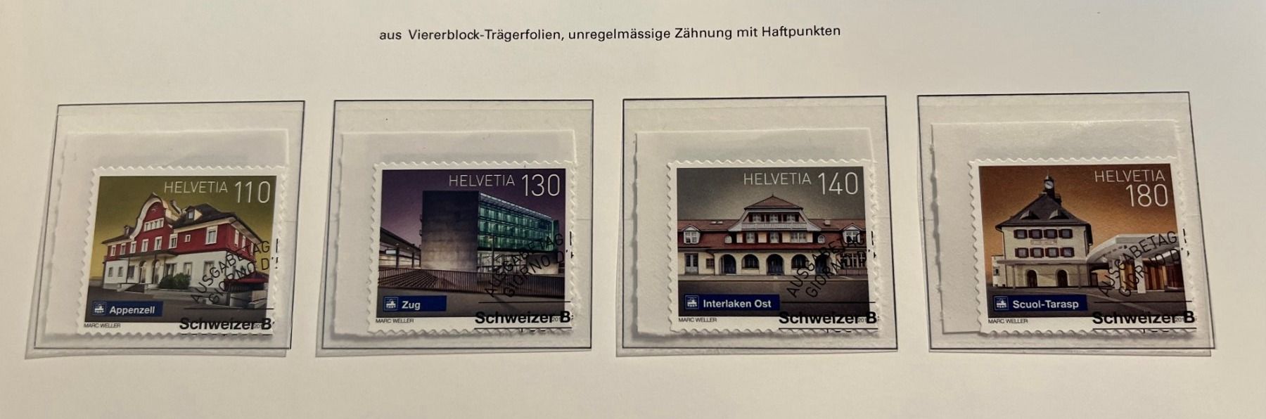 Tutti i francobolli: 2017 aus 4er Block / ET und postfrisch – Nuovo e nell'imballaggio originale da Arch venduto da seil819 1