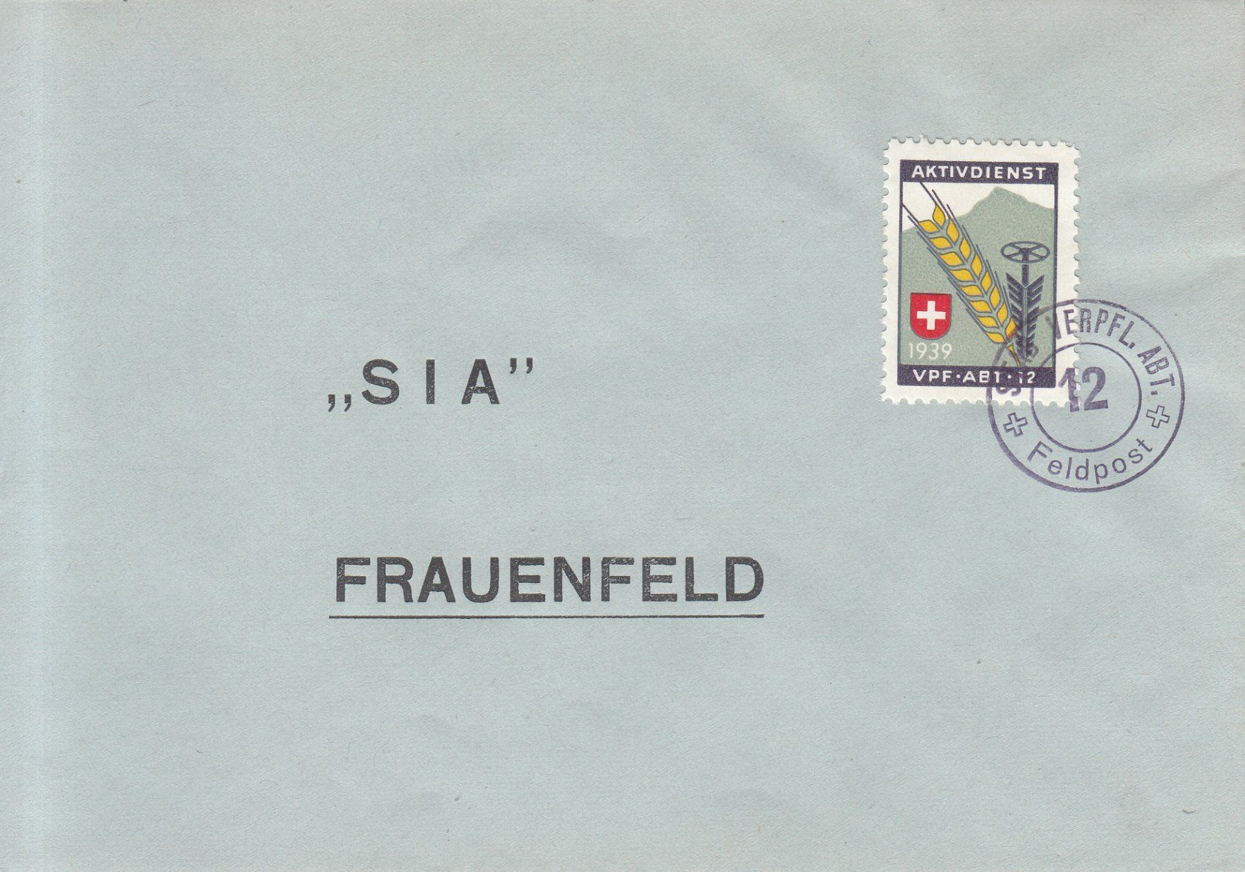 Tutti i francobolli: Verpflegung Wi 74 auf Brief – Usato da Bürglen TG venduto da StampGraf