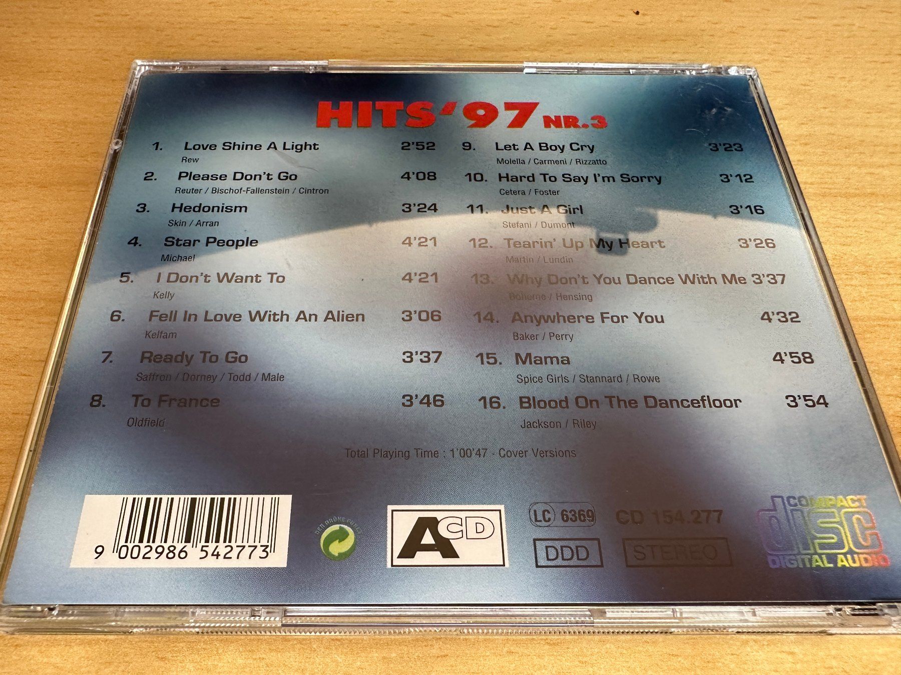 CD: Various - Hits' 97 Nr. 3 – Usato da Rikon im Tösstal venduto da Alpenmutz 1