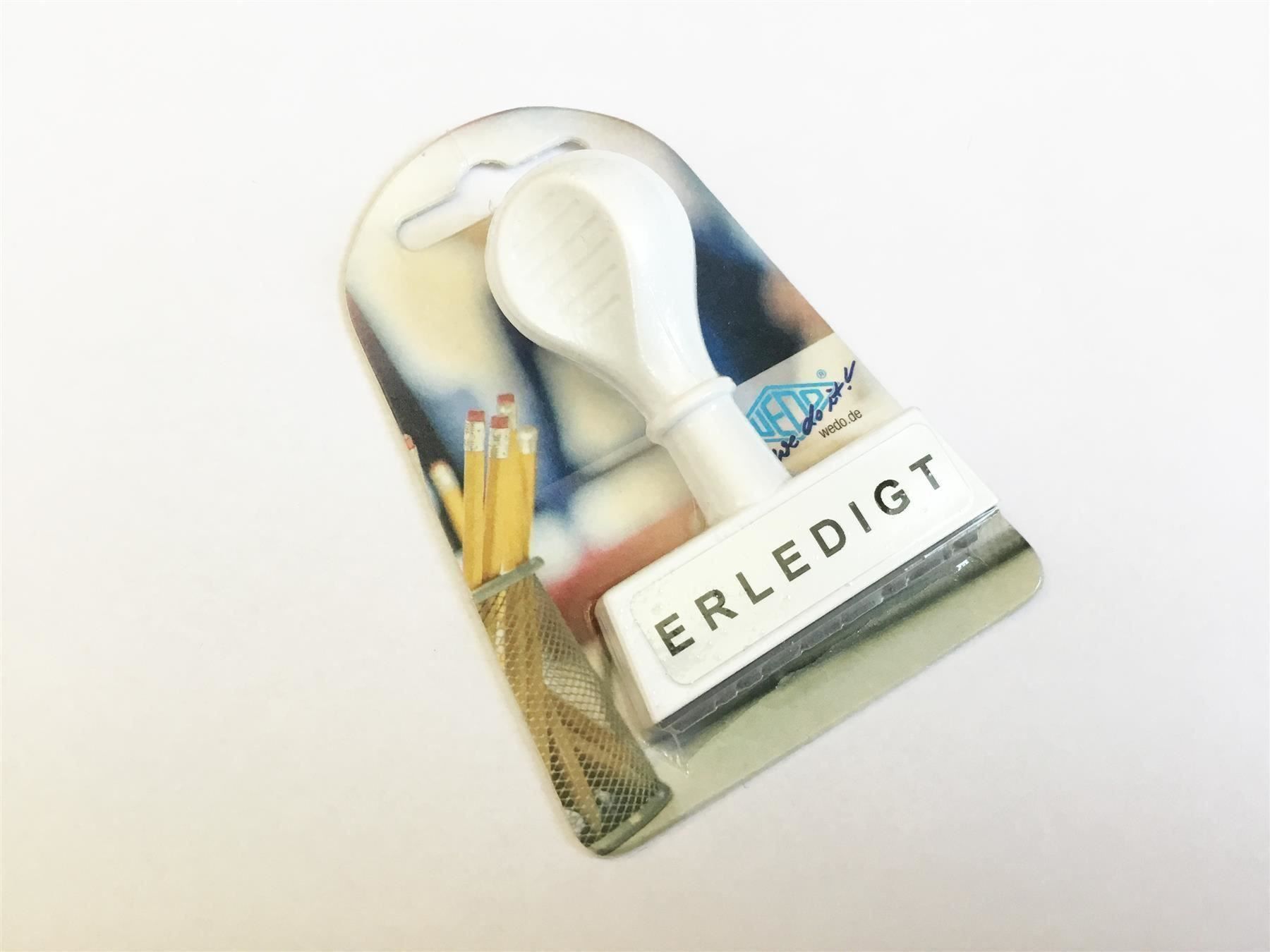 Timbri: Stempel ERLEDIGT, Abdruckbreite 45 mm – Nuovo e nell'imballaggio originale da St. Gallen venduto da cointec 3