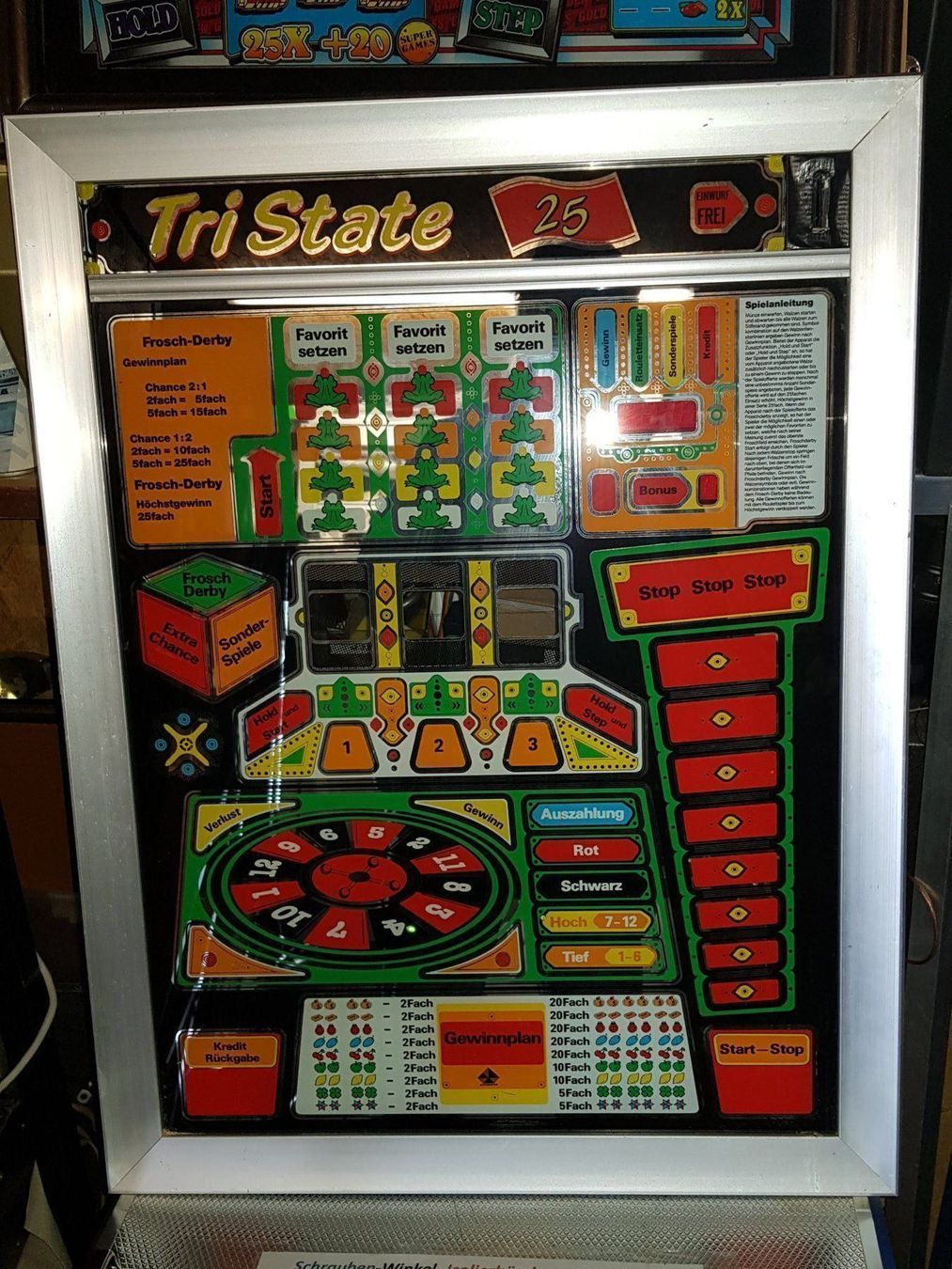 Slot Machine: TriStrate 25 Scheibe – Usato da Thun venduto da Engel114 5