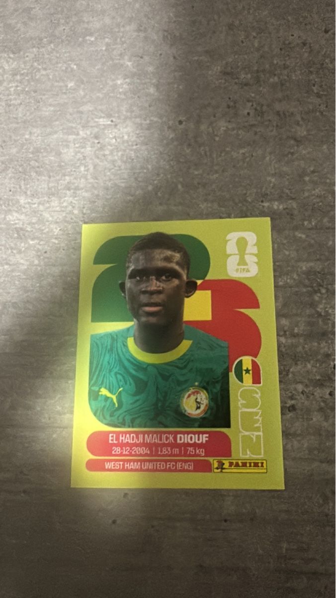 Panini Carte collezionabili: SEN 7 , FIFA WORLD CUP 2026 PANINI  – Nuovo (secondo la descrizione) da Frauenfeld venduto da 1PegPeg1