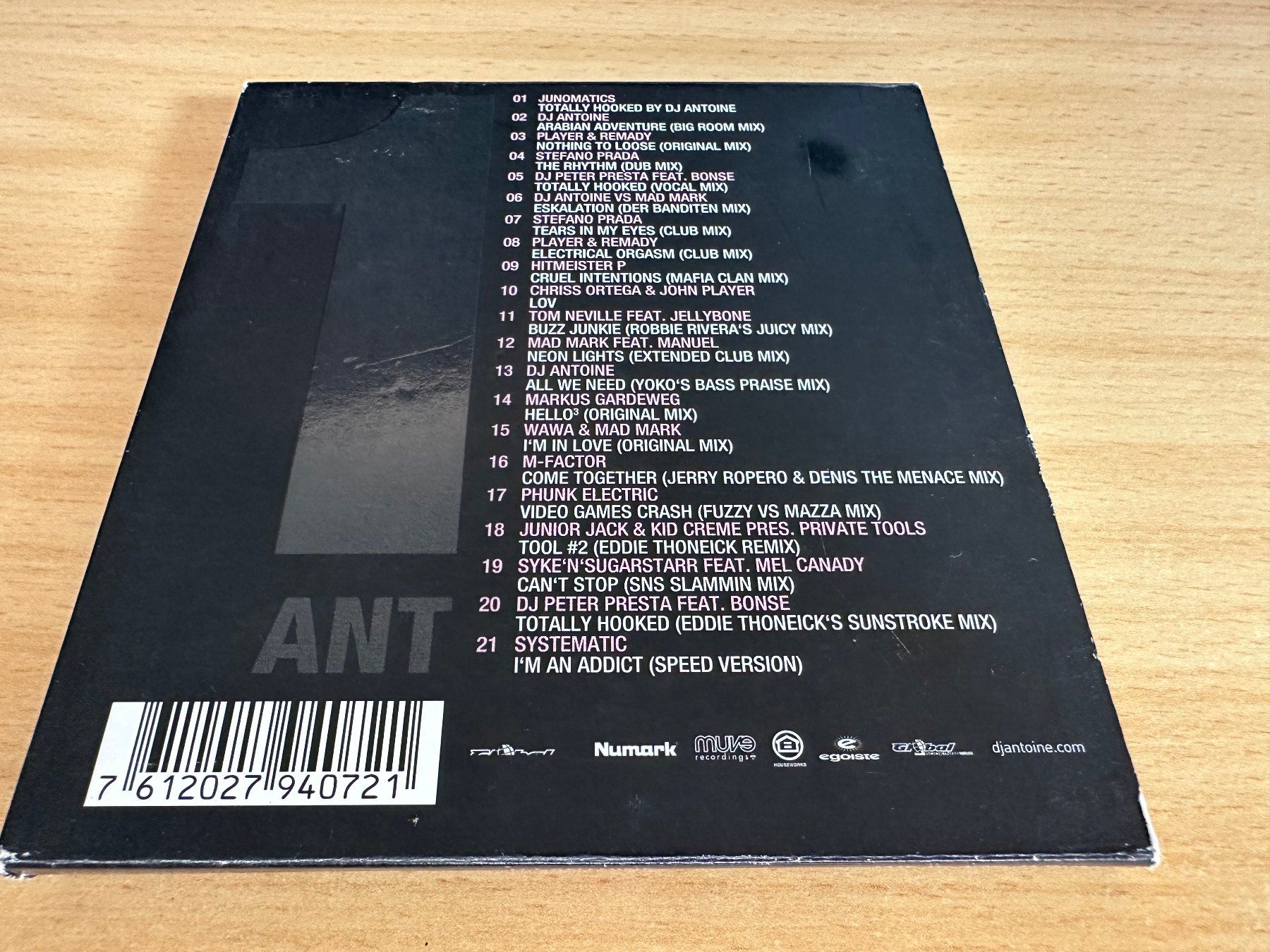 CD: DJ Antoine – The Black Album – Usato da Rikon im Tösstal venduto da Alpenmutz 1