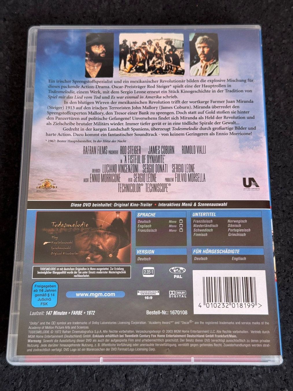 Tutti i DVDs: Todesmelodie Western DVD DE/EN/FR – Usato da Fribourg venduto da tschjoly 1