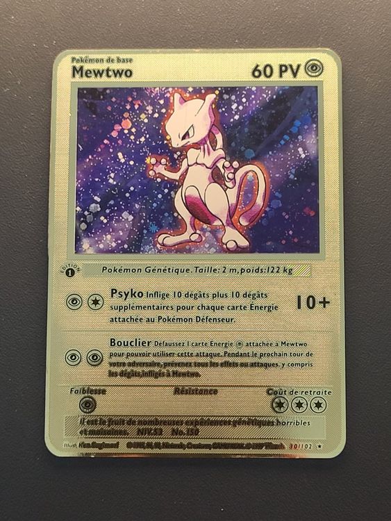 carte Pokémon métal - Pokemon