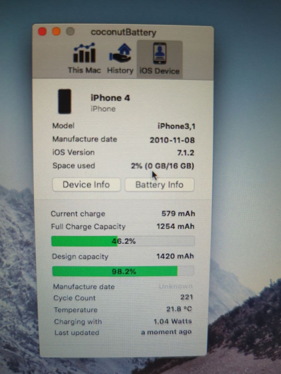 Apple Handys / Smartphones: iphone 4 black 16gb with new battery – Gebraucht aus Bellinzona von SuisseElectronics 5