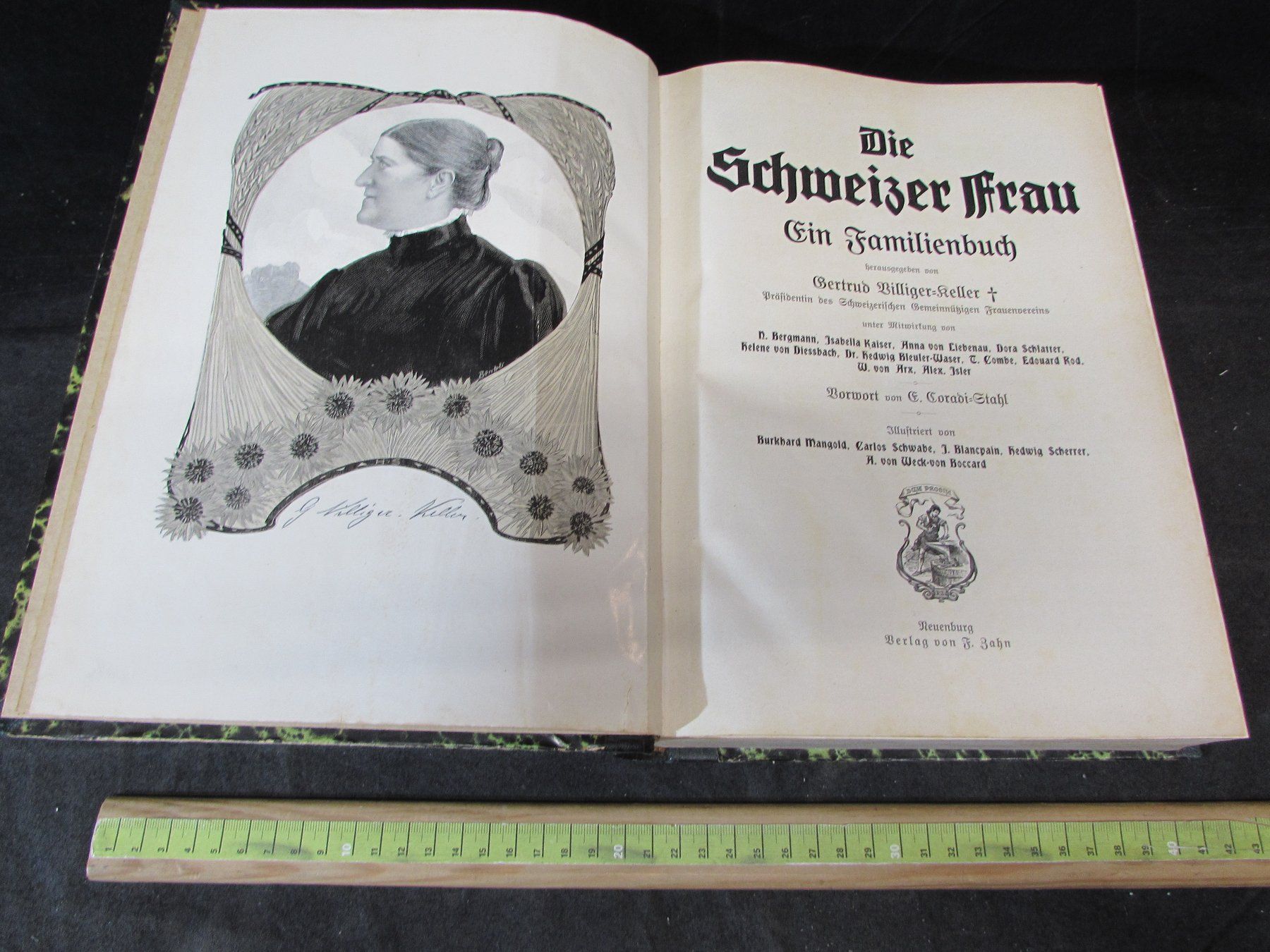 Libri: Die Schweizer Frau, Zahn 1900 – Usato da Walchwil venduto da Shells1 1