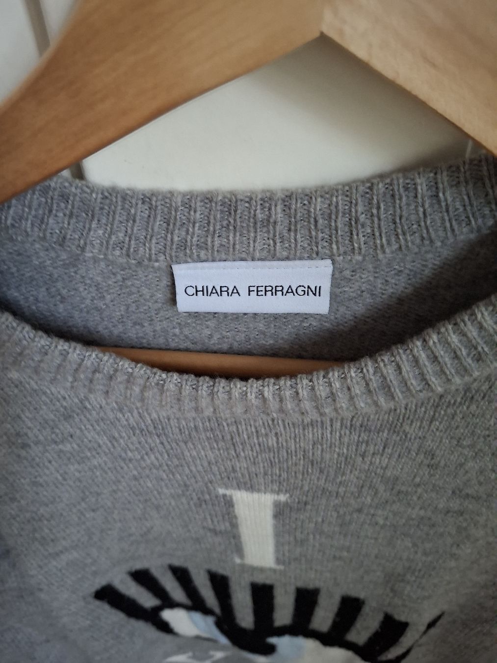 Maglioni & Felpe: Pull Chiara Ferragni S gris – Usato da Lausanne venduto da Cognitia 1