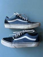 Vans Old Skool, Gr. 38, Blau/Schwarz