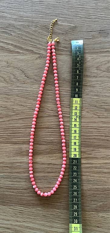 Catenine: Rhodochrosit Edelstein Halskette NEU  – Usato da Basel venduto da Findus78 2