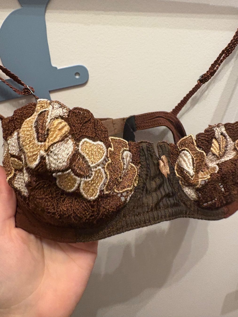 Aubade Sonstige Unterwäsche: Soutien-gorge marron brodé – Gebraucht aus Lausanne von milou201619 1