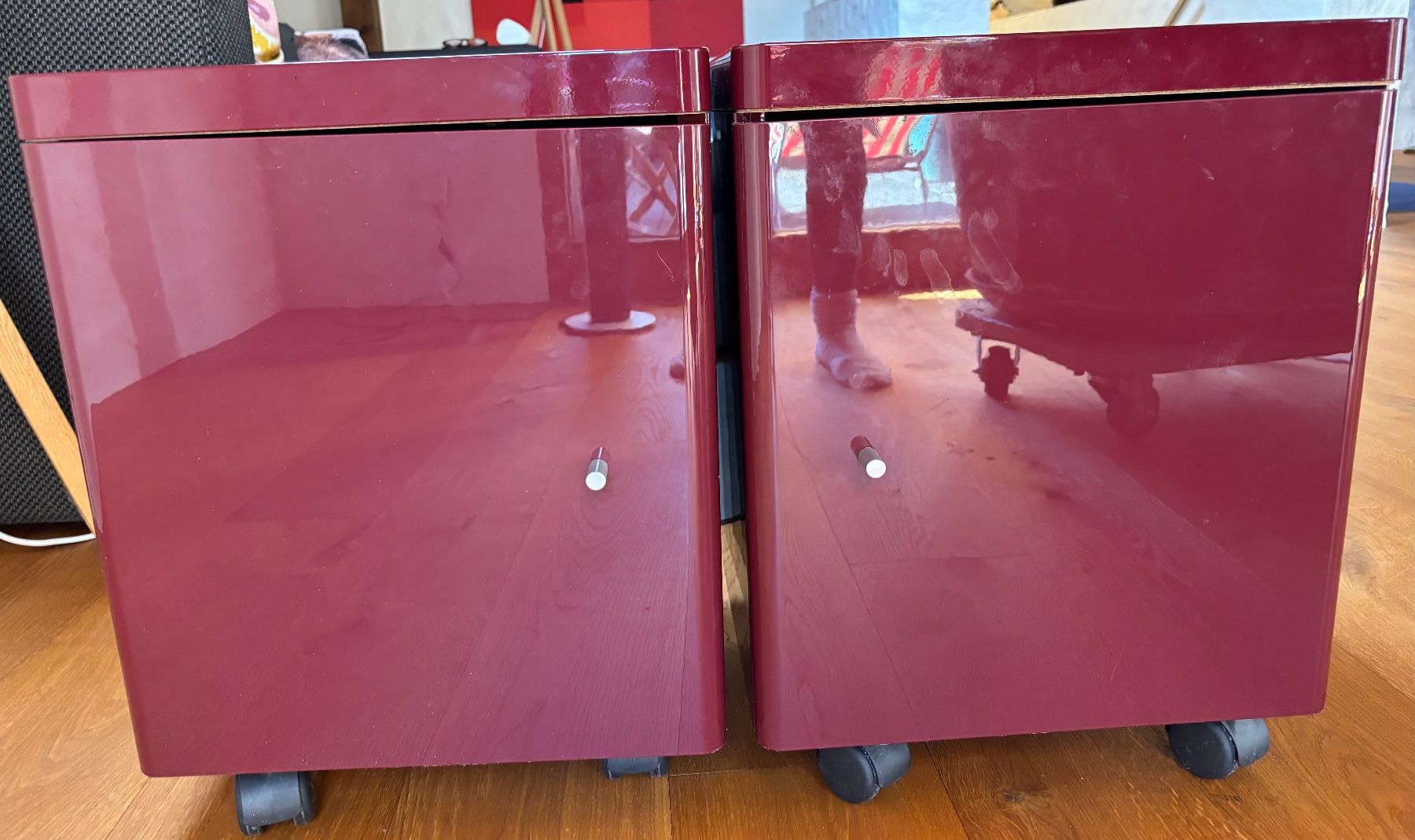Ikea Cassettiere: 2-er Set Ablagetisch auf Rollen – Usato da Stallikon venduto da Rsiri