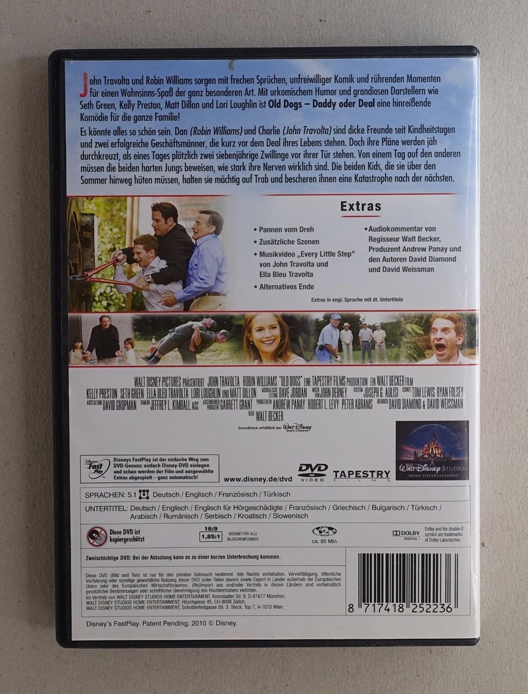 Tutti i DVDs: Old Dogs - DVD mit John Travolta, Robin Williams – Usato da Sessa venduto da fraenklishop 1