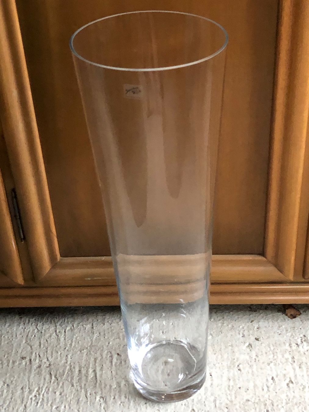 Vasen & Gefässe: Bodenvase aus Glas von Sandra Rich – Gebraucht aus Obstalden von Porco13