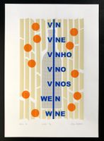 Artwine 42, Jürg Widmer, Siebdruck