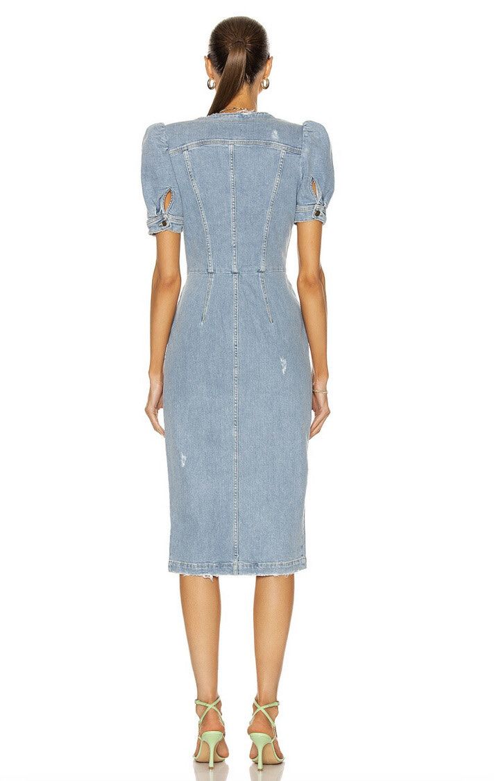 Cult Gaia Vestiti: Retrofête Annie Jeans-Kleid Grösse M – Usato da Zürich venduto da kiflicaodcokolade 6