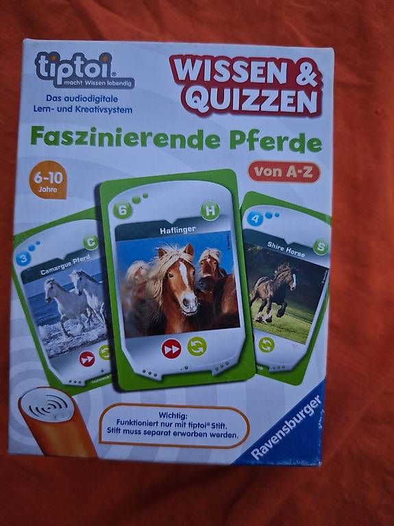 Giochi: Tip Toi Pferdequiz – Usato da Rueras venduto da fscw