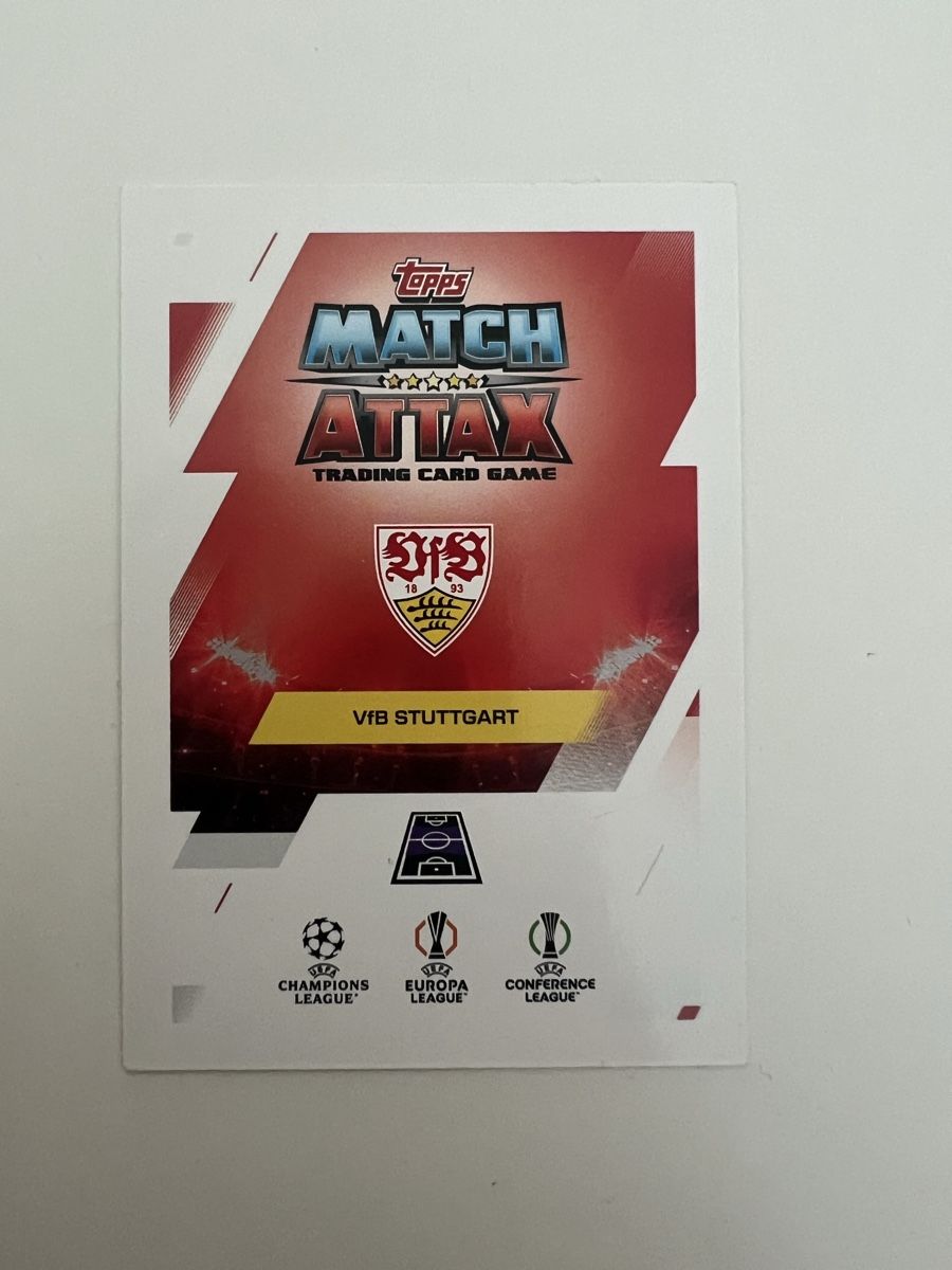 Topps Carte collezionabili: Topps Match Attax VfB Stuttgart Atakan Karazor – Nuovo (secondo la descrizione) da Basel venduto da niki7v 1