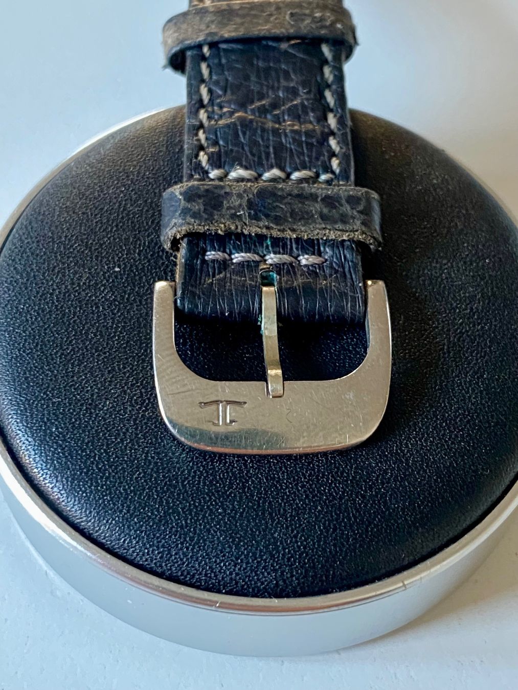 Jaeger-Lecoultre Orologi: Jaeger LeCoultre Chronograph Heraion Grey ref. 115.8.31 – Usato da Küsnacht ZH venduto da Pedramy 6