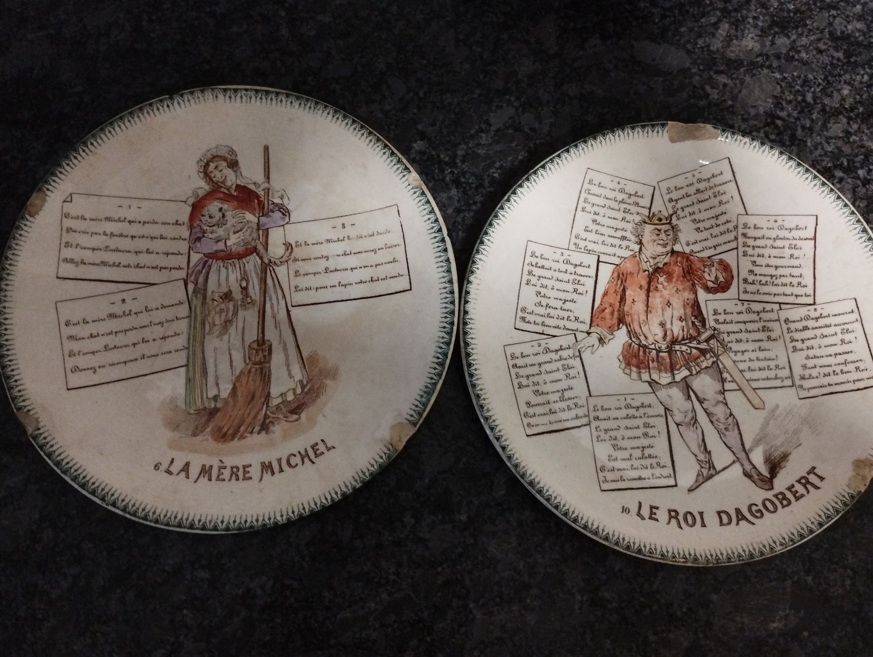 Piatti: 2 assiettes de collection – Usato da Genève venduto da Octo-puces