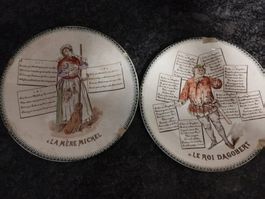 2 assiettes de collection