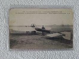 Aviatikpostkarte, Frankreich, Bleibt Flugzeug 