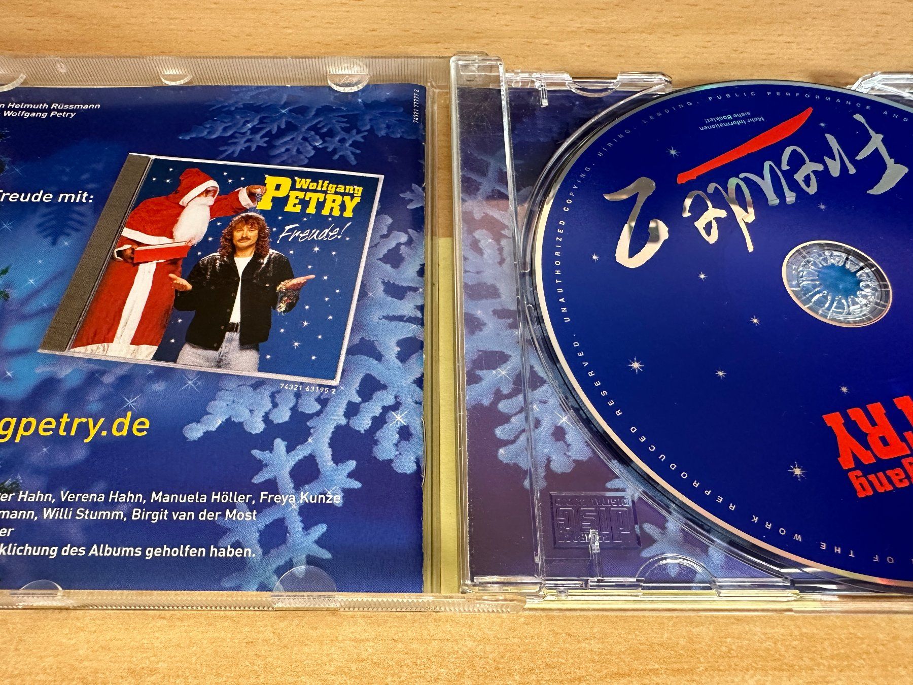 CDs: Wolfgang Petry – Freude 2 – Gebraucht aus Rikon im Tösstal von Alpenmutz 2