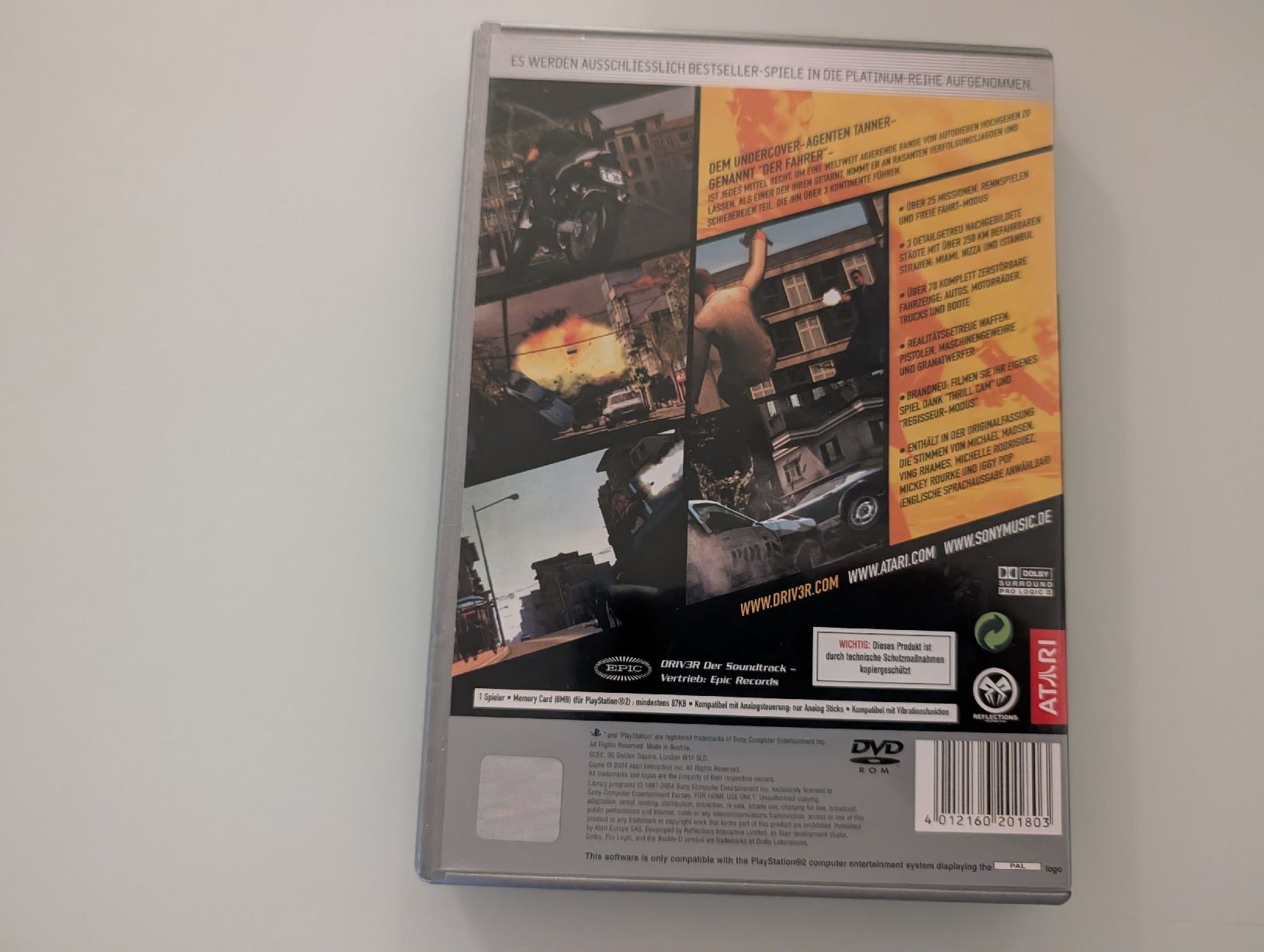Sony Giochi: Driver 3 Platinum (PS2) – Usato da Winterthur venduto da sax8400 2