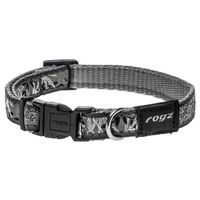 Ladenneu HUNDEHALSBAND und LEINE ROGZ Multilead SilverGecko