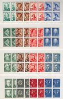 1940 - 1951 :  postfrische Pro Juventute im VB ** KP  416.--