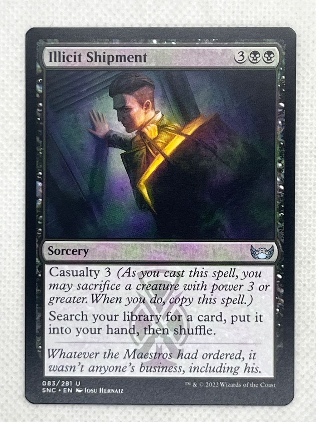 Magic The Gathering Carte collezionabili: Magic the Gathering: Illicit Shipment Karte – Usato da Hinterkappelen venduto da Kim1992