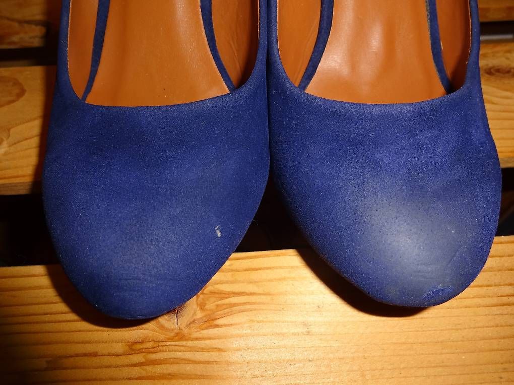 Scarpe da donna: Blaue High Heels, Grösse 37 – Usato da Basel venduto da kru_m5x5 3