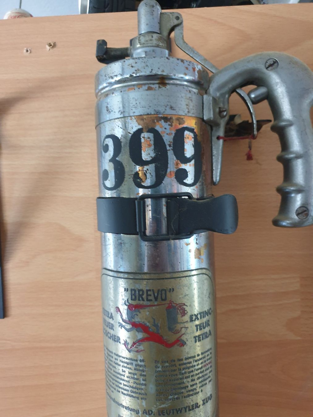 Estintori: Antiker Feuerlöscher – Usato da Uhwiesen venduto da Nyffi03