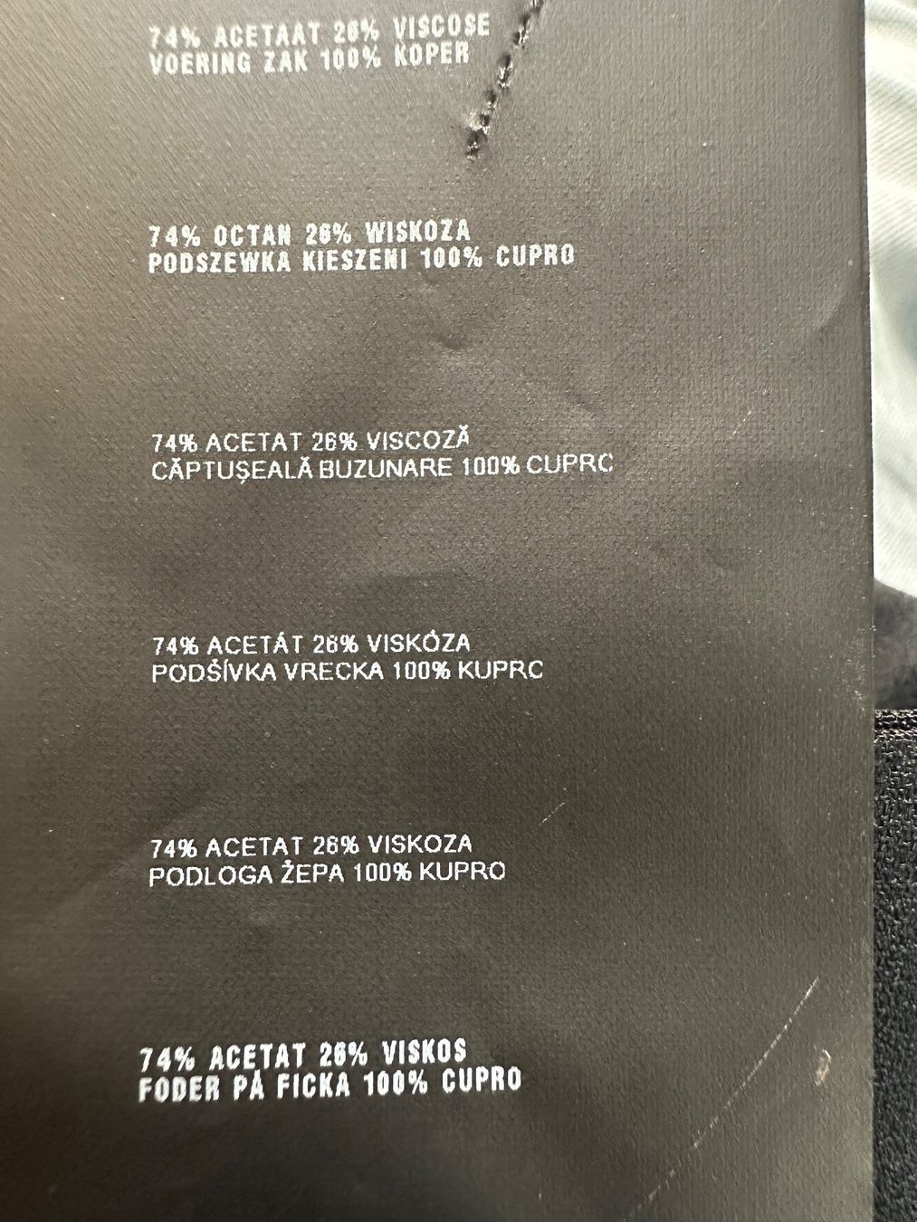 Prada Pantaloni: Prada new midnight blue straight trousers IT44 – Nuovo (secondo la descrizione) da Langnau am Albis venduto da bar_ml6k 4