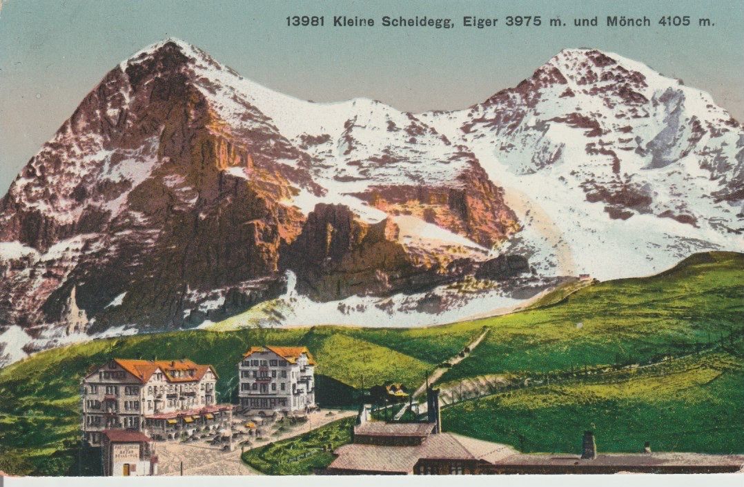 Cartoline postali: AB 134 Kleine Scheidegg mit Eiger und Mönch, 1916 – Nuovo (secondo la descrizione) da Freienbach venduto da Bhaltis