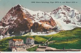 AB 134 Kleine Scheidegg mit Eiger und Mönch, 1916