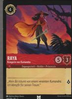 TCG LORCANA FLUTGESTALTEN ( 2ROF ) De 124 Raya - Kriegerin v