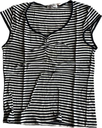 T-shirt Gérard Darel, taille 4, rayé, coton